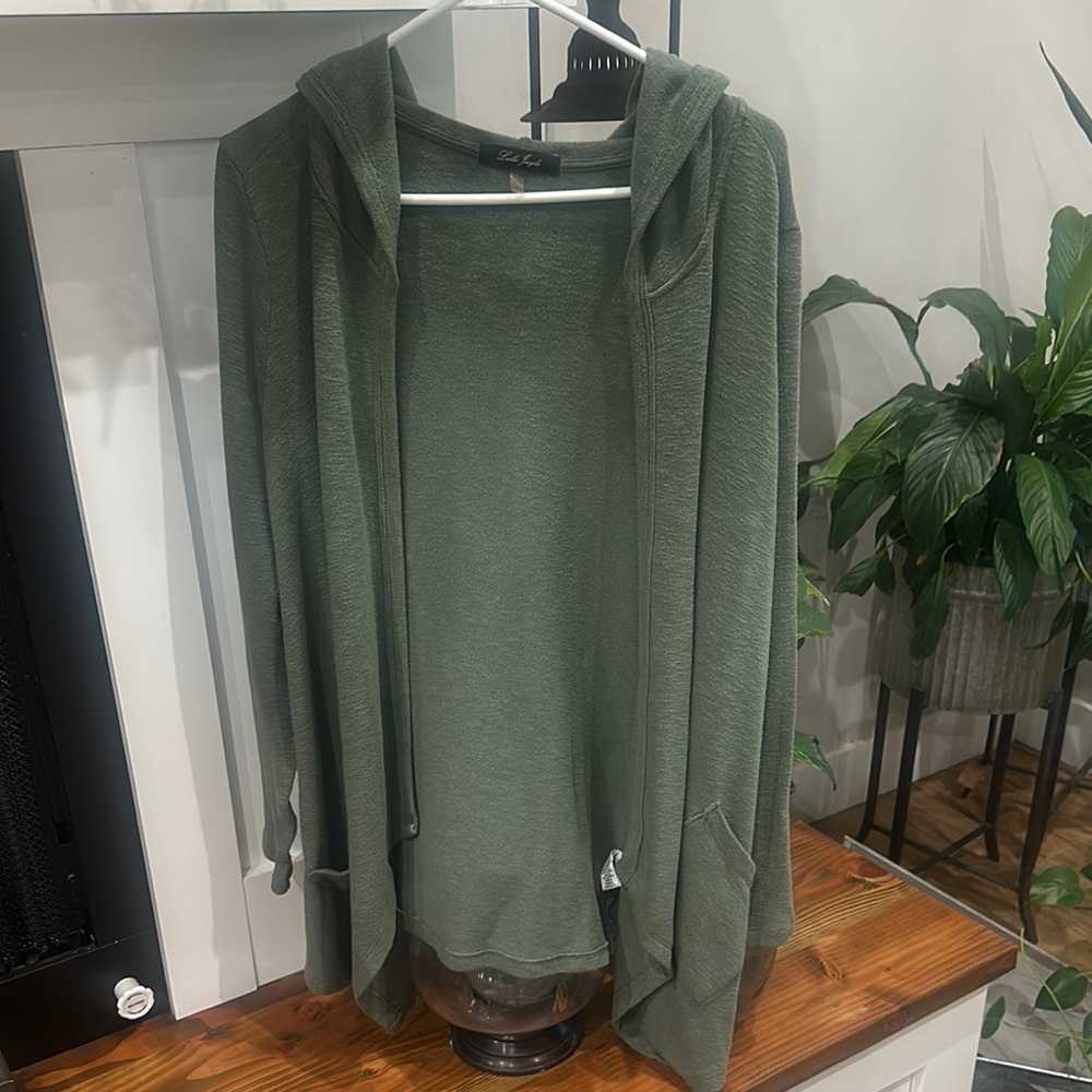 Olive Green Cardigan